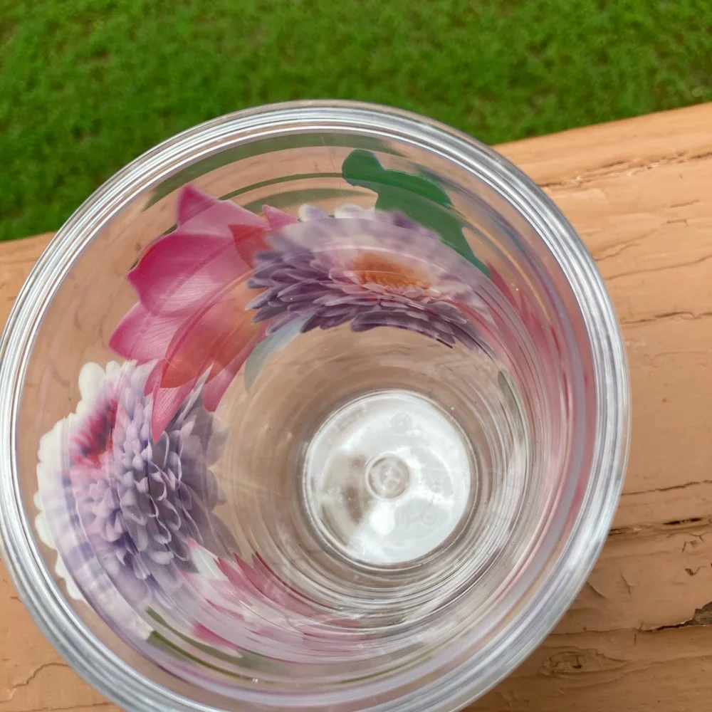 Tervis floral coffee mug